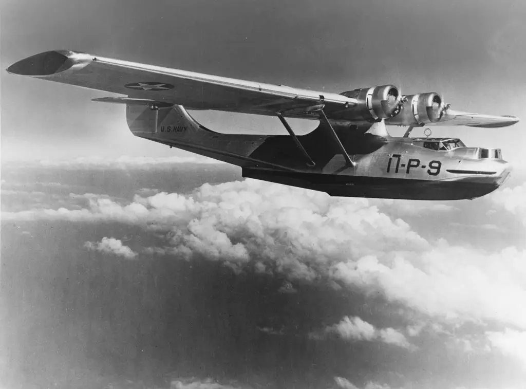 Consolidated PBY-1 Catalina of patrol squadron VP-11 in flight in 1938