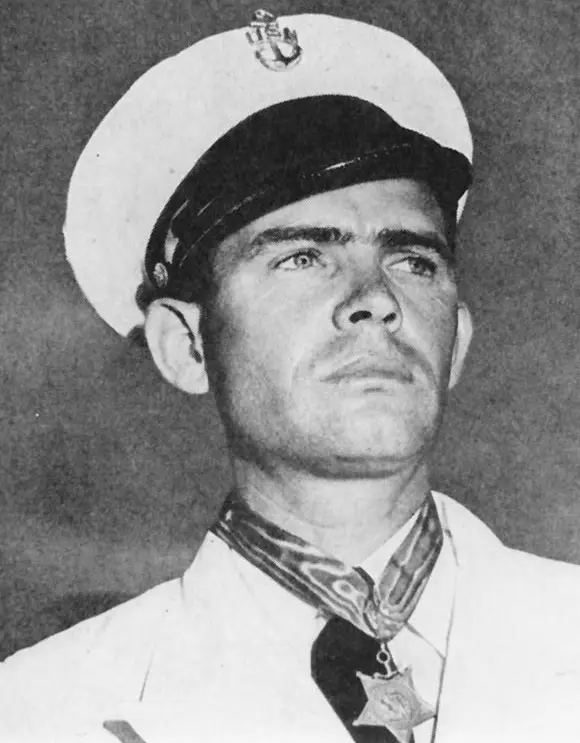John William Finn, Medal of Honor recipient for the defense of Kaneohe Bay on December 7, 1941