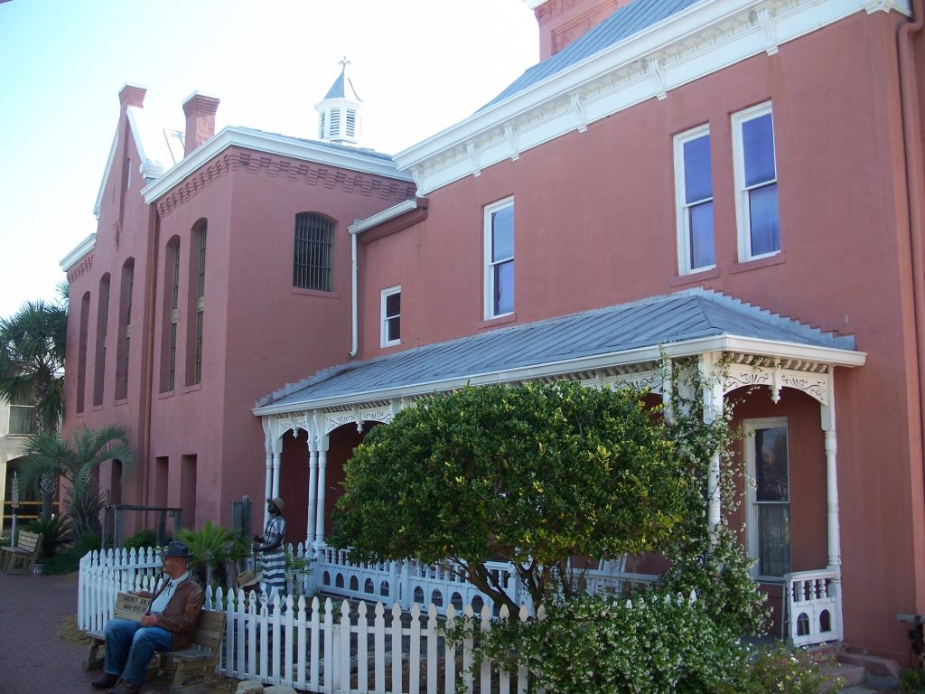 The sheriff residence wing of the St. Augustine Old Jail